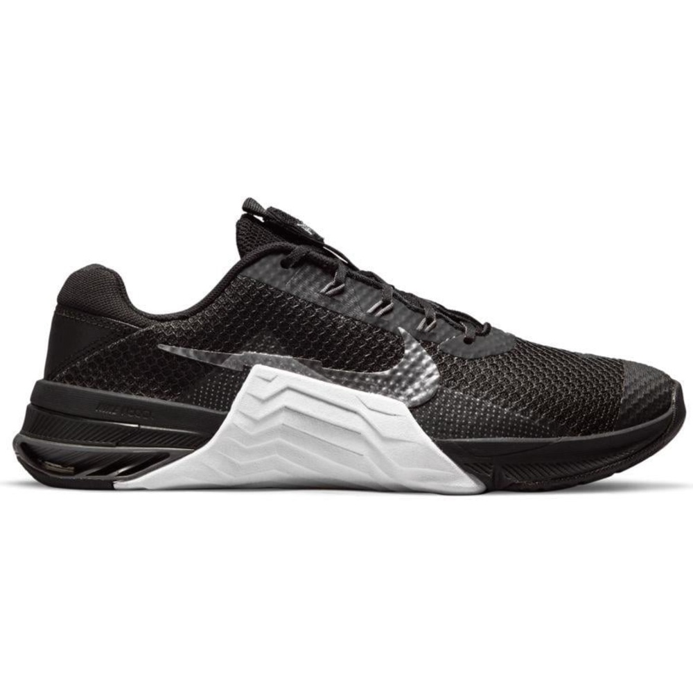 Nike Women Metcon 7 - Black and White Nike Athletic Training Sneakers - 7.0